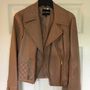 Express leather jacket